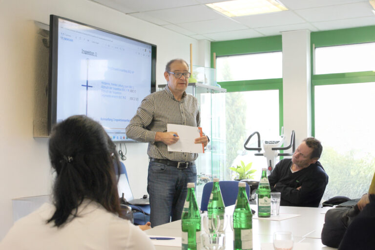 Güterschutz-Schulung von Mitarbeitern